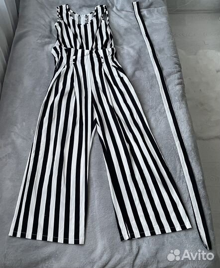 Летний комбинезон в полоску gepur