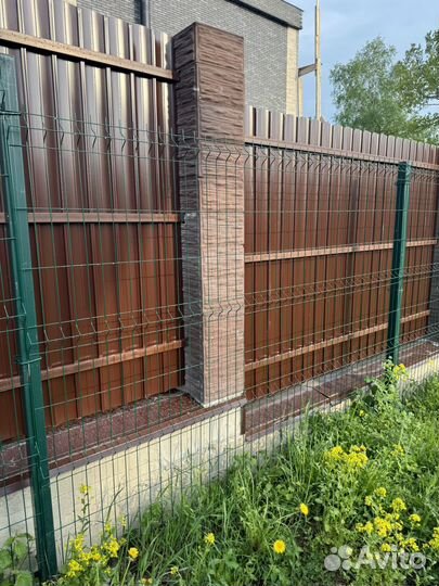 Забор сетка 3D