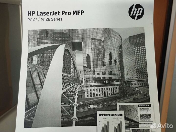 Принтер мфу hp 127fn лазерный