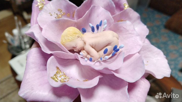 Цветы холодный фарфор