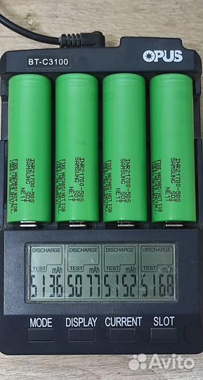 Samsung INR21700-50S 5000mAh 3.6V оригинал