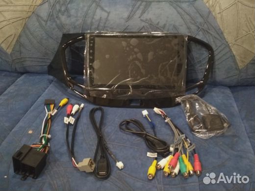 Магнитола android Веста+рамка+камера+кулер+мультир