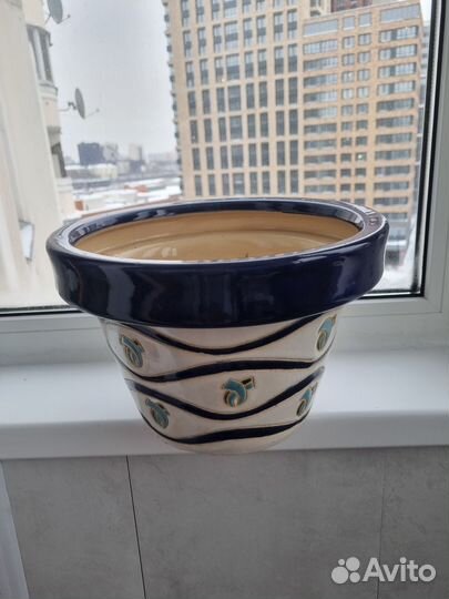 Кашпо керамика