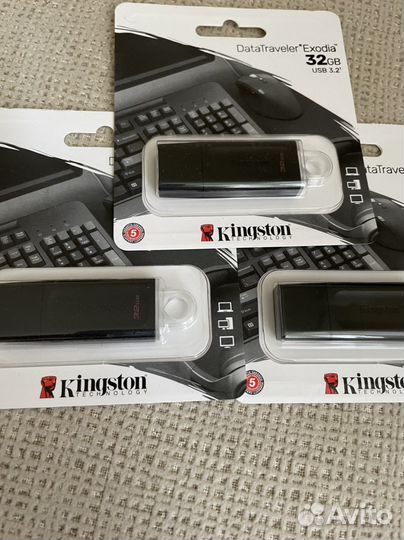 32 GB флешка USB скор.3.2 Kingston