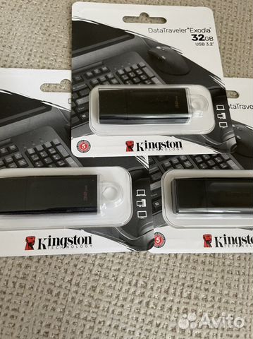 32 GB флешка USB скор.3.2 Kingston