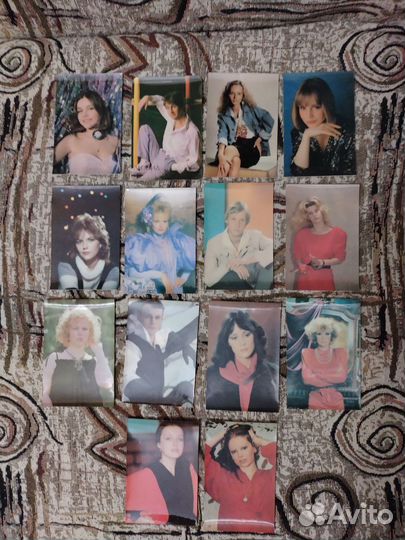 Карманные календарики / разные серии