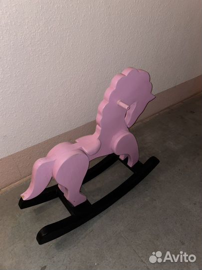 Лошадка качалка (ручная работа)