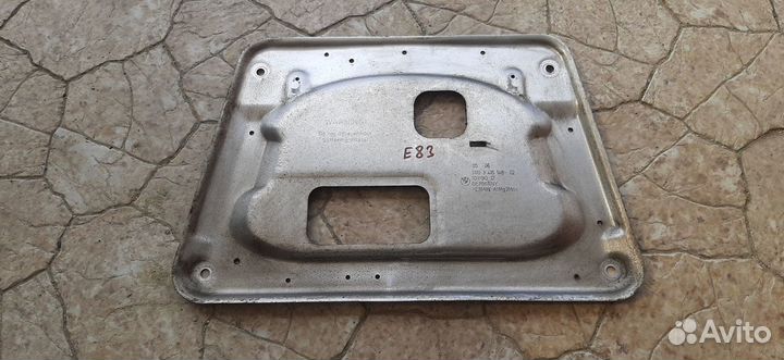 Защита двигателя BMW X3 E83