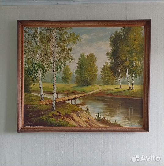 Картина маслом на холсте 110*130 см