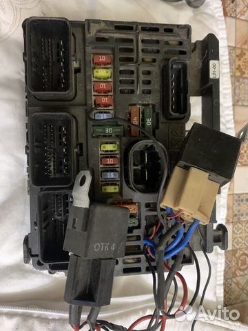 Блок комфорта peugeot ситроен