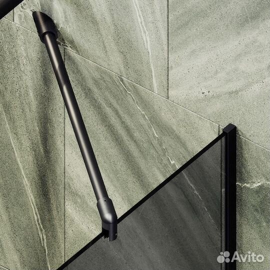 Шторка для ванны в профиле MaybahGlass 1400*300 Ст