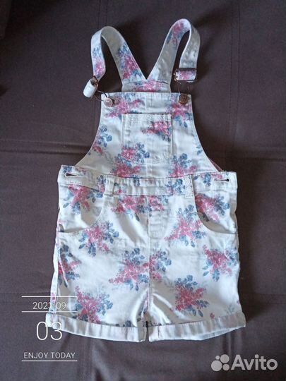 Джинсовый комбинезон,сарафан