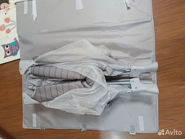 Манеж детский babyton grey