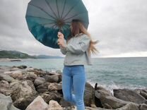Зонт женский от дождя 16 спиц