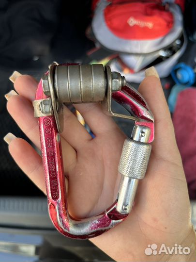 Карабин Salewa с роликом