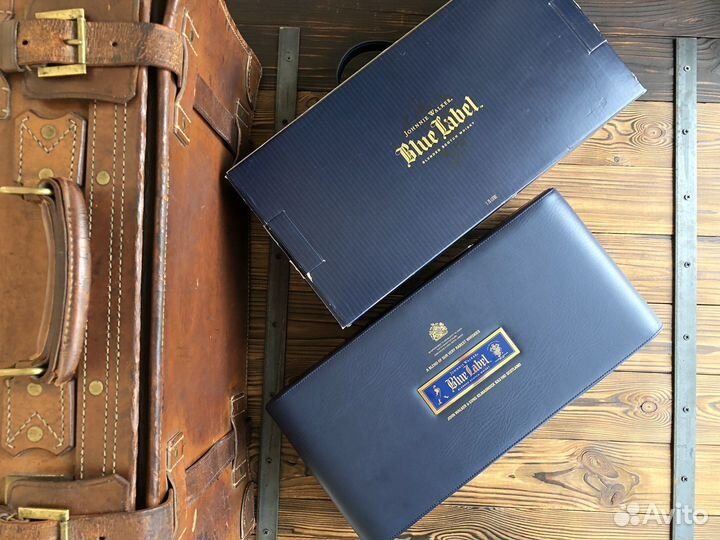 Кейс-футляр коробка бутылка паспорт JW Blue label