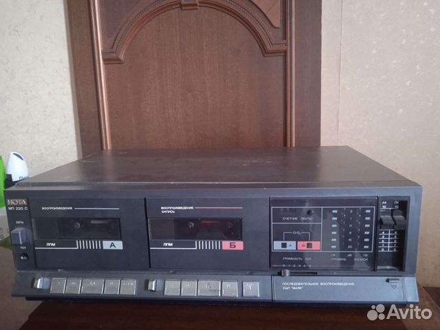 Дека кассетная нота мп 220С купить в Москве | Электроника | Авито