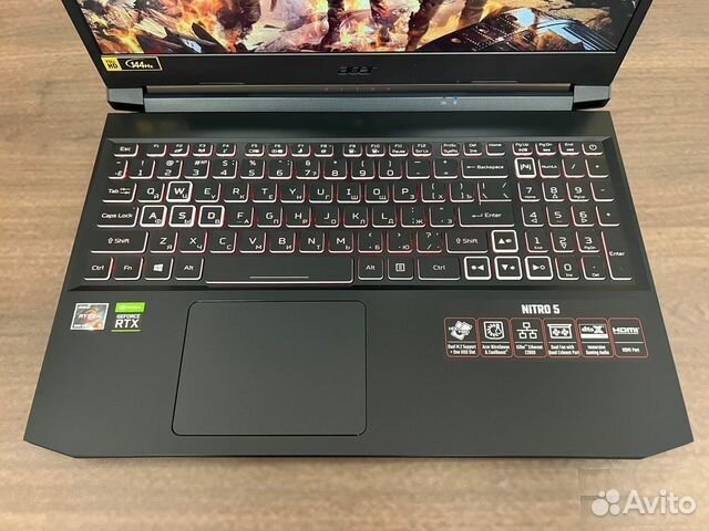 Игровой Acer Nitro 5 RTX 3060/ SSD1500 / озу16