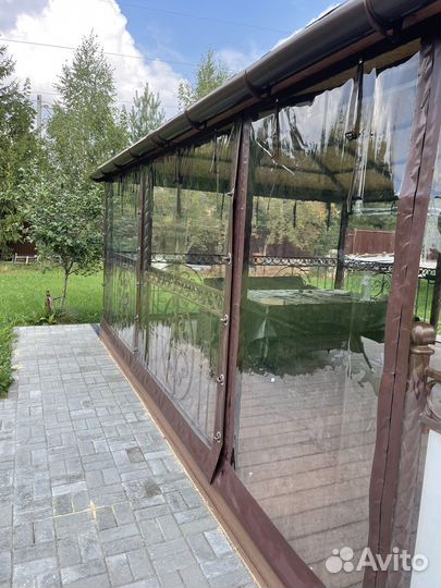 Мягкие окна для беседки