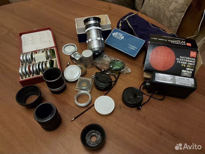 Светофильты и лампа вспышка