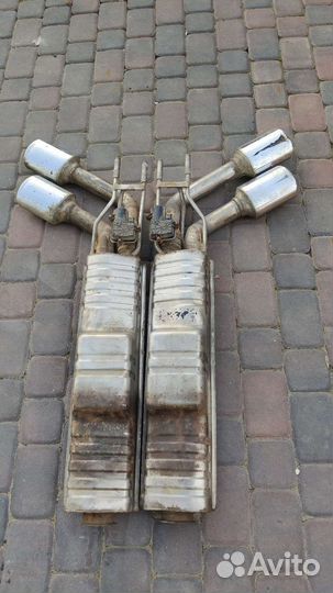 Выхлопная система банки Mercedes w463 G463