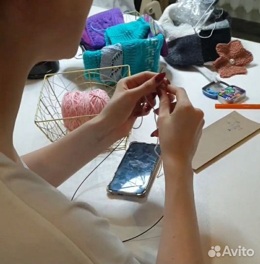 Вязание крючком, вязание спицами