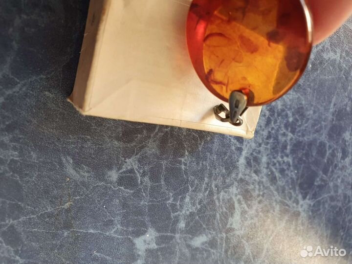 Кулон Янтарь СССР