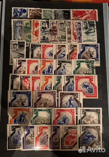 Почтовые марки СССР 1930-1938