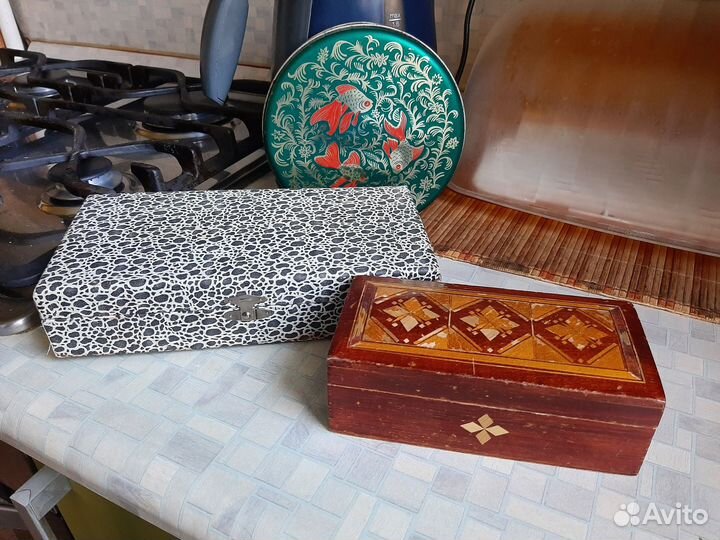 Шкатулка и коробки СССР