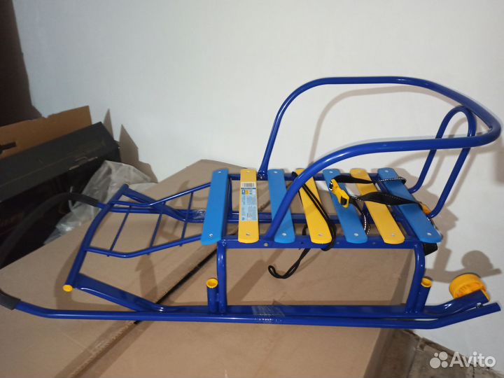 Новые санки Ника Тимка 5 комфорт с колесами