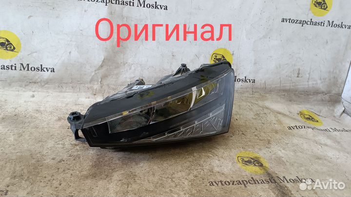 Фара левая Skoda Rapid 2