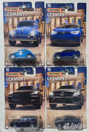 Matchbox Germany Volkswagen Porsche Mercedes-Benz