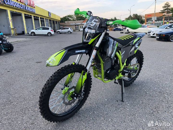 Кроссовый мотоцикл 250 см3 zuumav