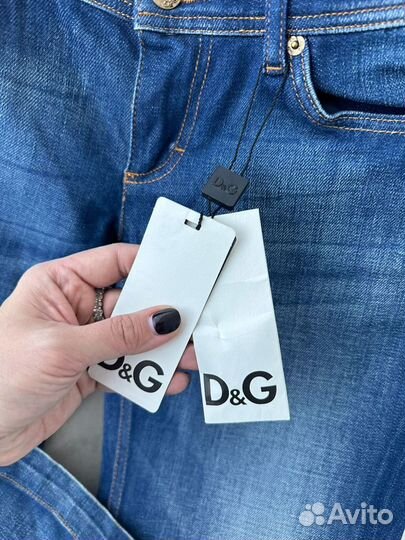 Джинсы женские D&G,29 синие