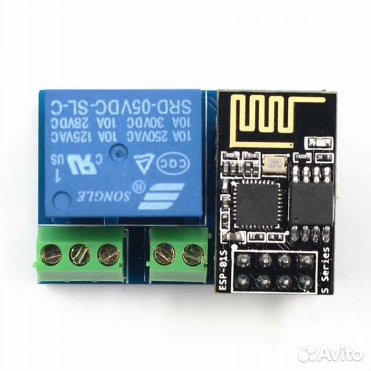 Модуль реле с ESP8266 ESP-01S 5V WiFi