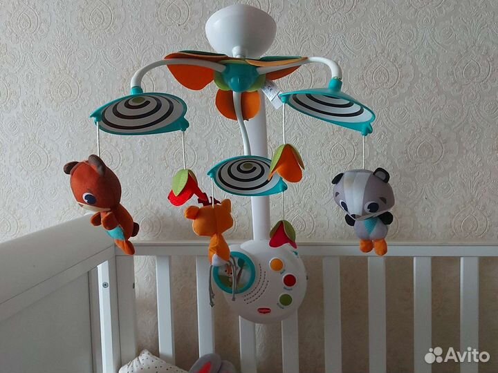 Мобиль на кроватку tiny love сказочный лес