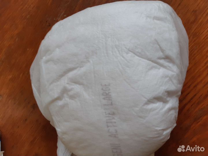 Пеленки одноразовые, памперс для взрослых, остатки