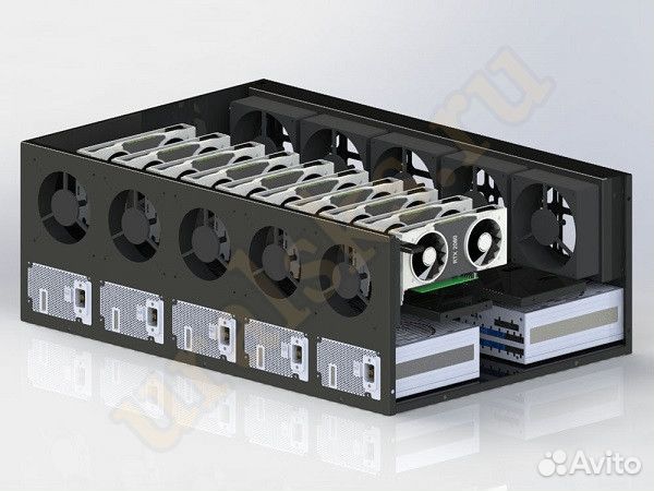 Корпус для майнинга закрытый Cryptone 21/10