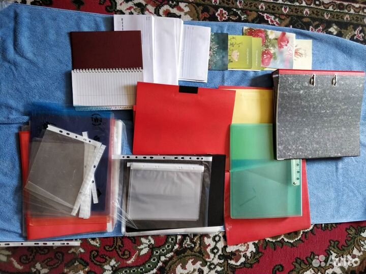 Папки для док-ов, конверты, визитницы,калькулятор