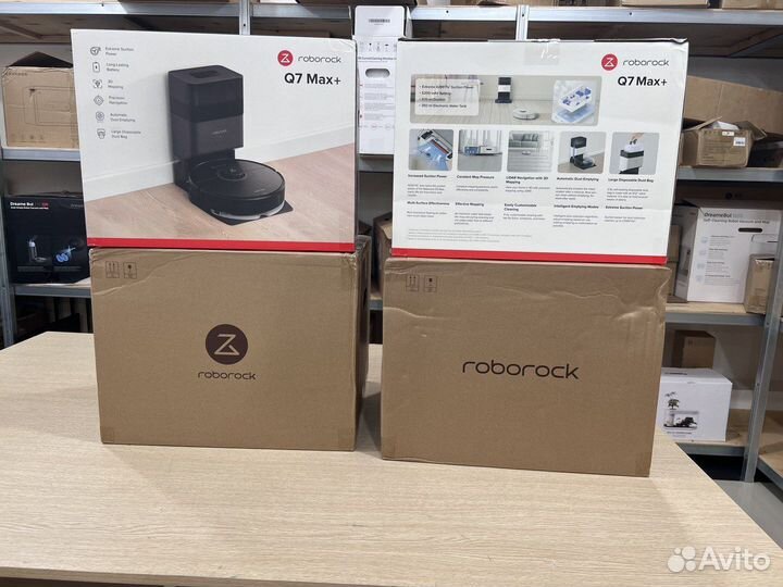 Робот-пылесос Roborock Q7 Max Plus черный