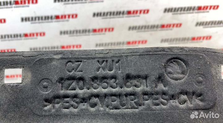 Шумоизоляция капота Skoda Octavia A5 1Z универсал