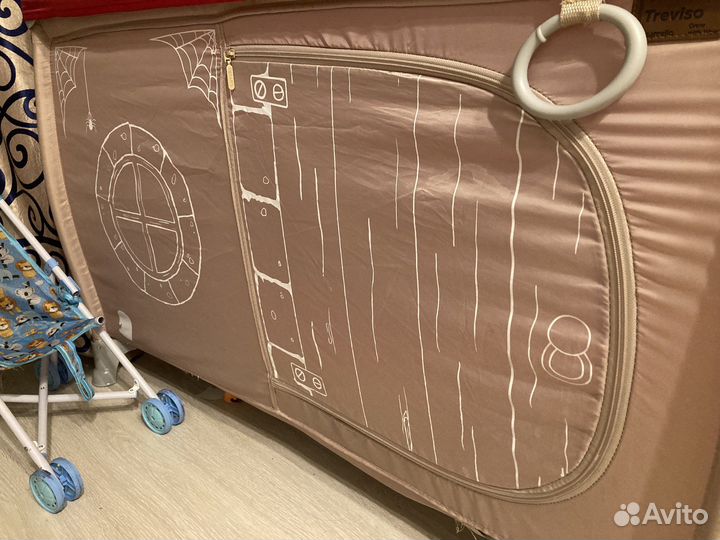 Манеж домик детский carrello treviso