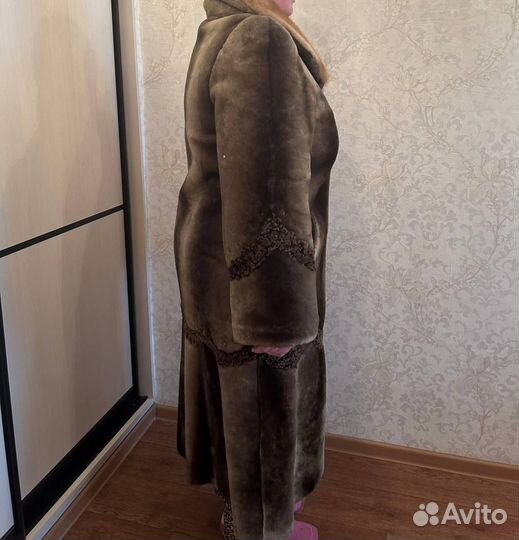 Шуба мутоновая 52