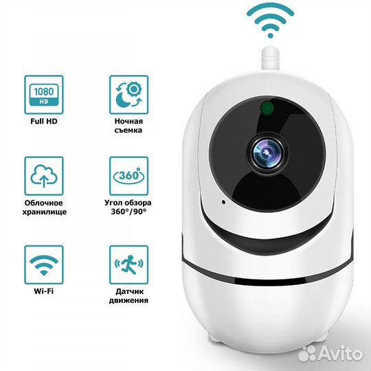 Камера видеонаблюдения wifi SliceX Store