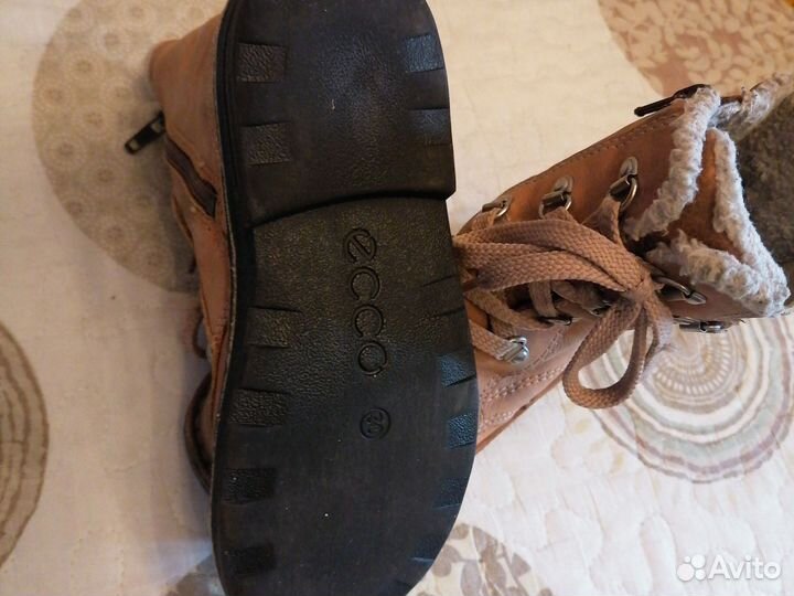 Ботинки льняные и сапоги кожанные