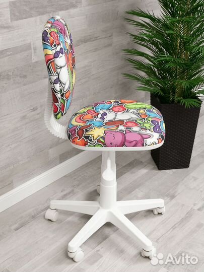 Кресло детское с принтом