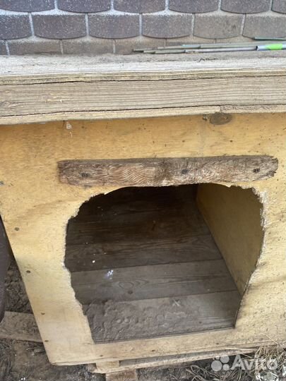 Будка для собаки утепленная