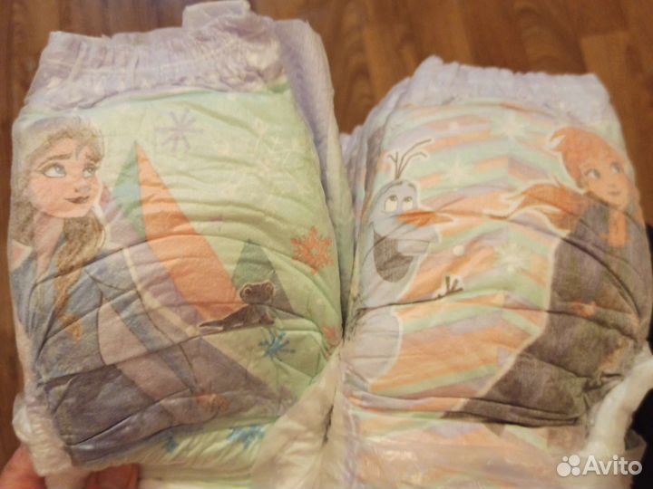 Трусики подгузники для девочек 4-7лет при недержан