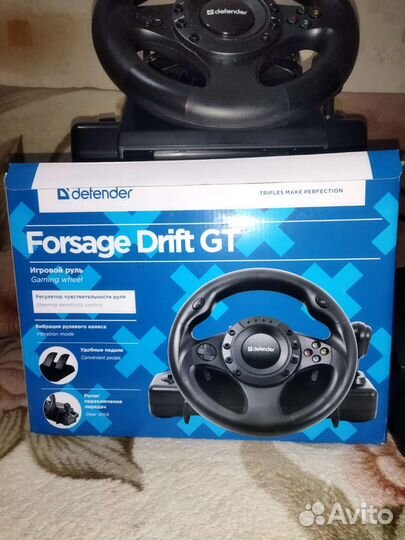 Игровой руль Defender forsage drift gt