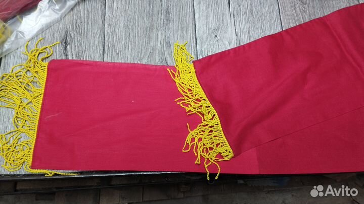 Наградная лента СССР Бахрома. Без надписи. 2.3м